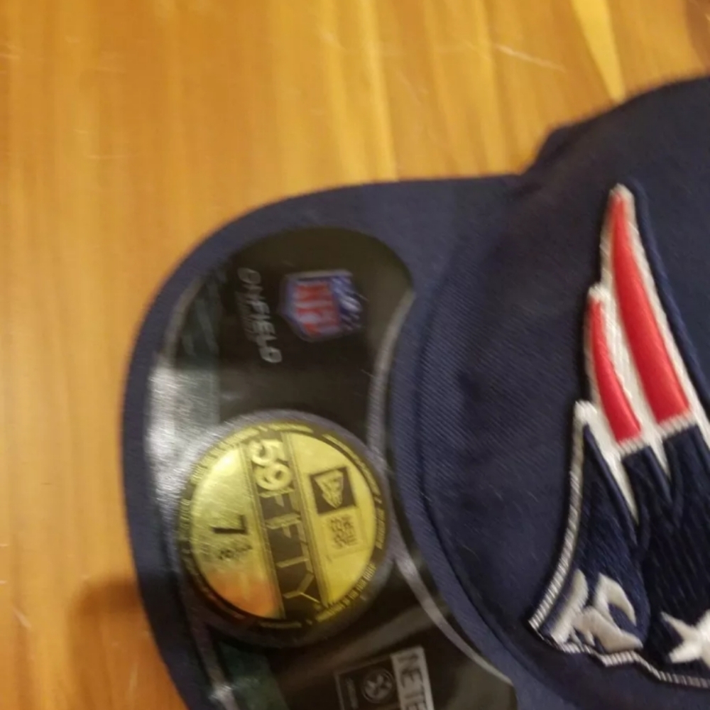 NEW ERA NE PATRIOTS FITTED Cap - size 7 1/8 - Picture 3 of 5